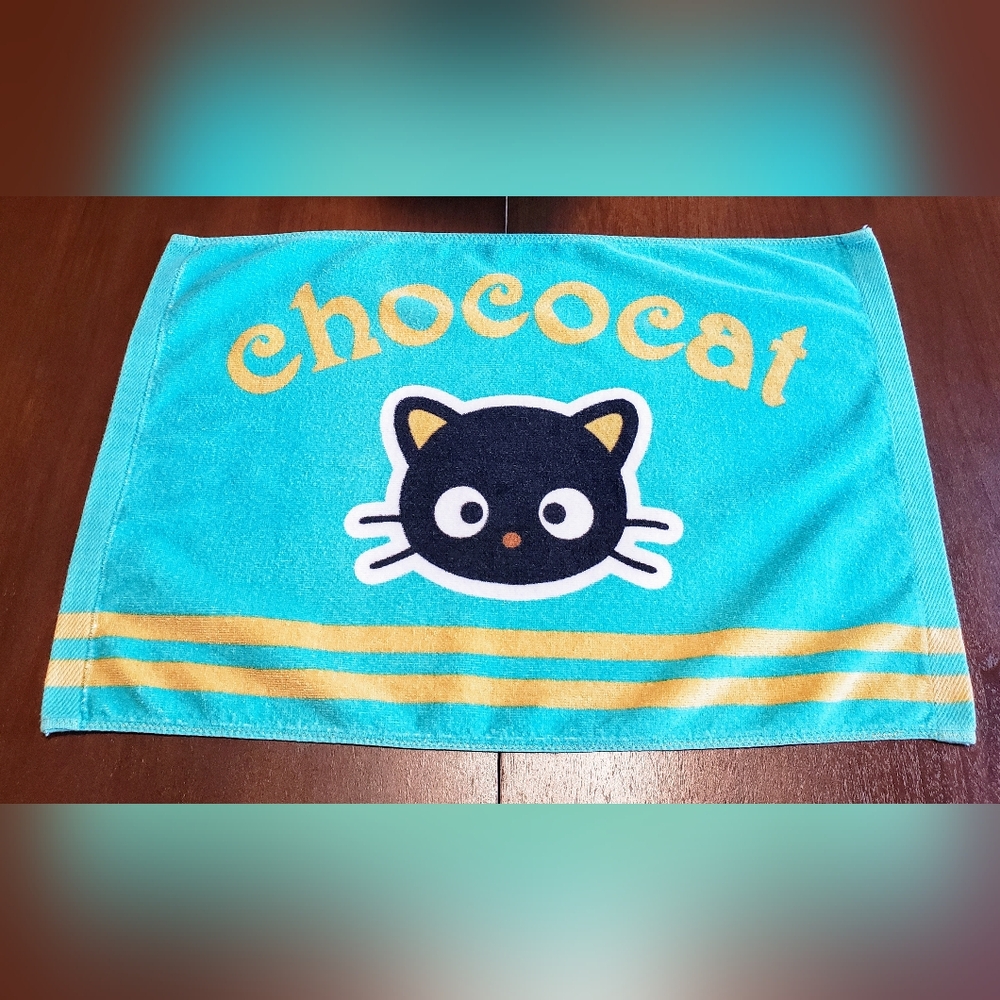 Chococat Blue and Yellow Towel